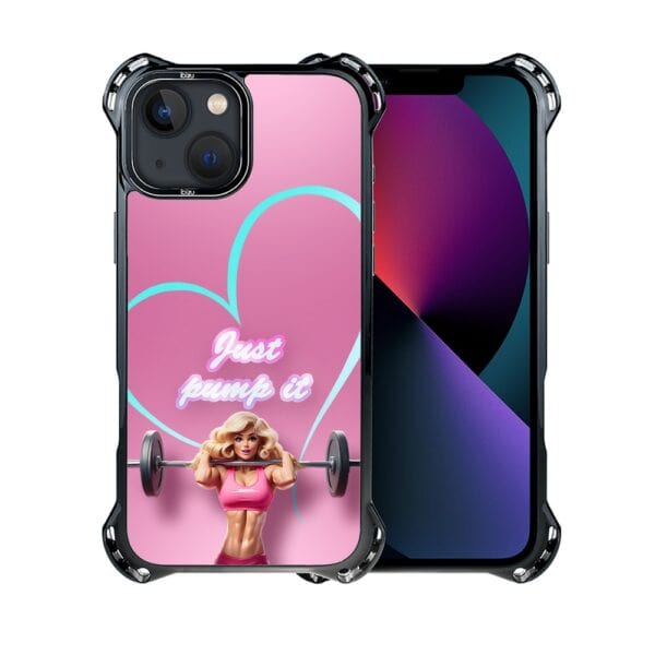 Etui do iPhone 13, Ibizu DropGuard Ultra z MagSafe, Move, Pump it love (1)