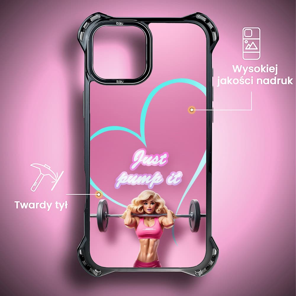 Etui do iPhone 13, Ibizu DropGuard Ultra z MagSafe, Move, Pump it love (2)