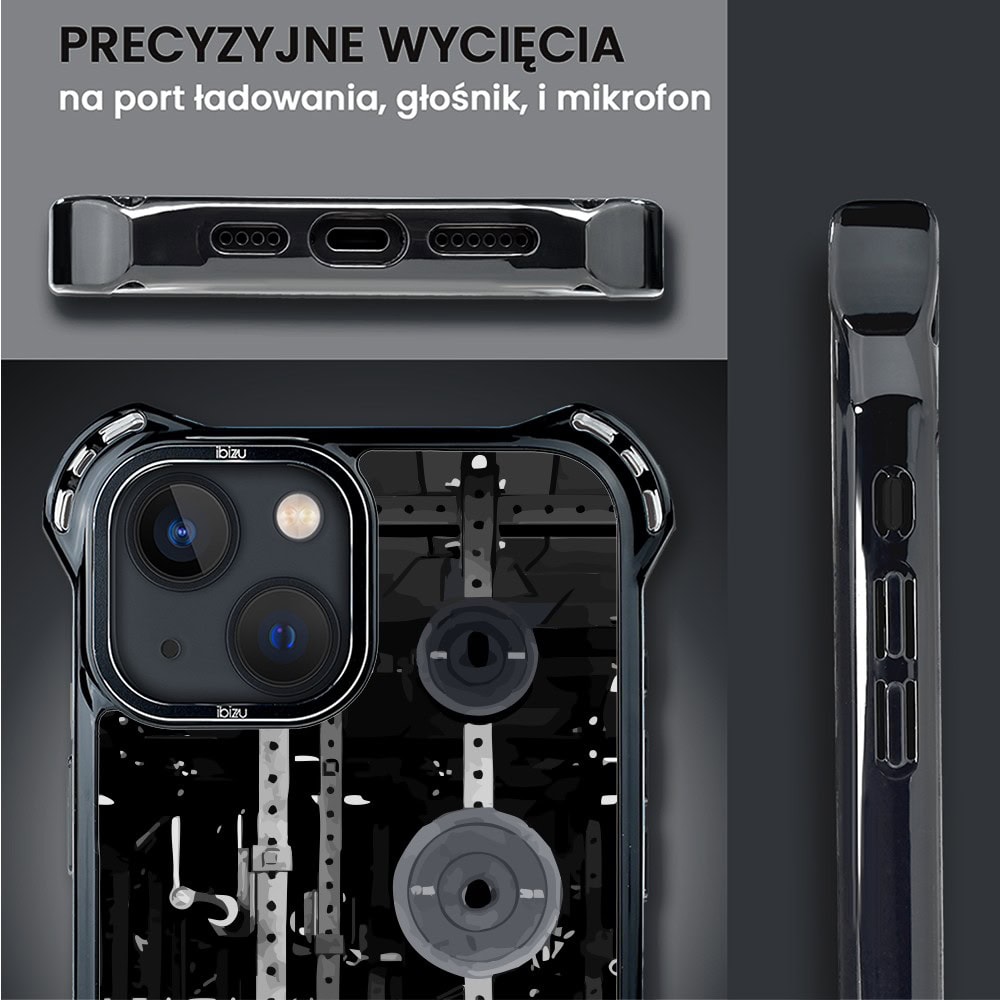 Etui do iPhone 13, Ibizu DropGuard Ultra z MagSafe, Move, Stacja Żelazo (5)