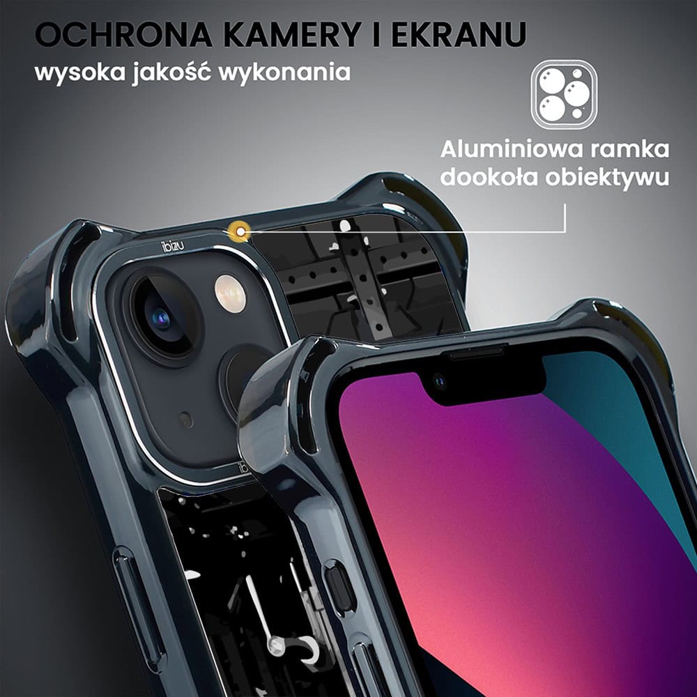 Etui do iPhone 13, Ibizu DropGuard Ultra z MagSafe, Move, Stacja Żelazo (6)