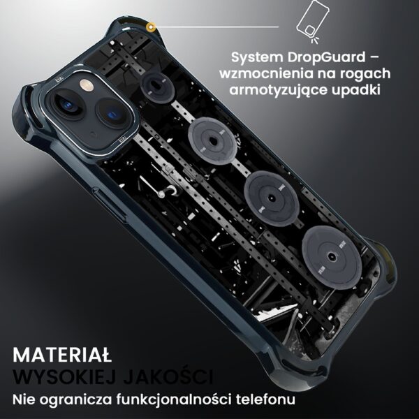 Etui do iPhone 13, Ibizu DropGuard Ultra z MagSafe, Move, Stacja Żelazo (7)