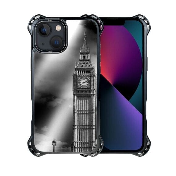 Etui do iPhone 13, Ibizu DropGuard Ultra z MagSafe, Noir City, Big Ben (1)