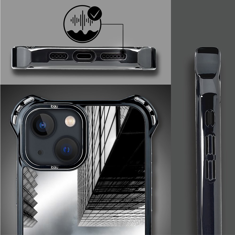 Etui do iPhone 13, Ibizu DropGuard Ultra z MagSafe, Noir City, Drapacze Chmur (2)