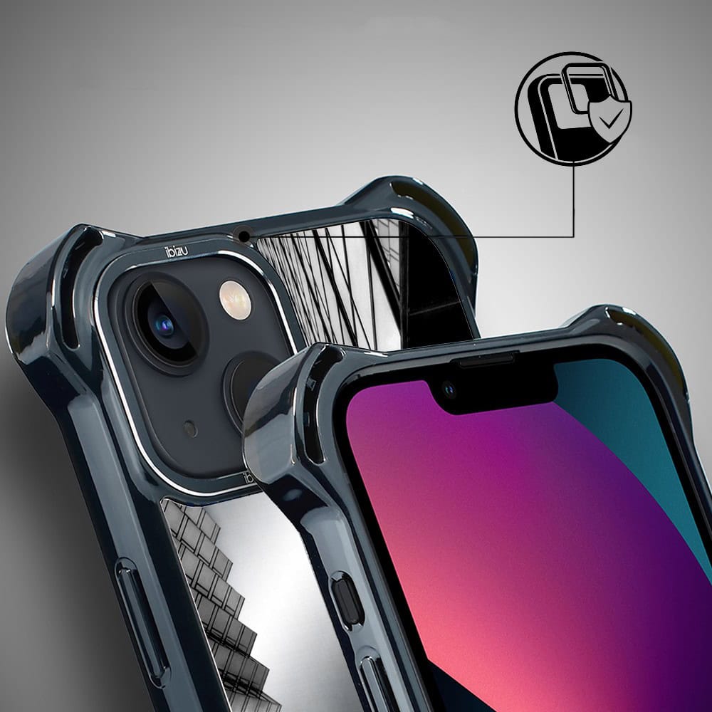 Etui do iPhone 13, Ibizu DropGuard Ultra z MagSafe, Noir City, Drapacze Chmur (3)