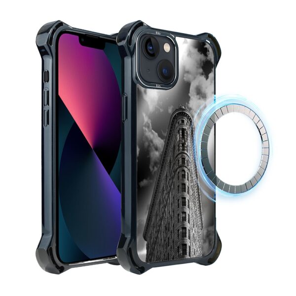 Etui do iPhone 13 IBIZU DropGuard Ultra z MagSafe, Noir City, Flatiron