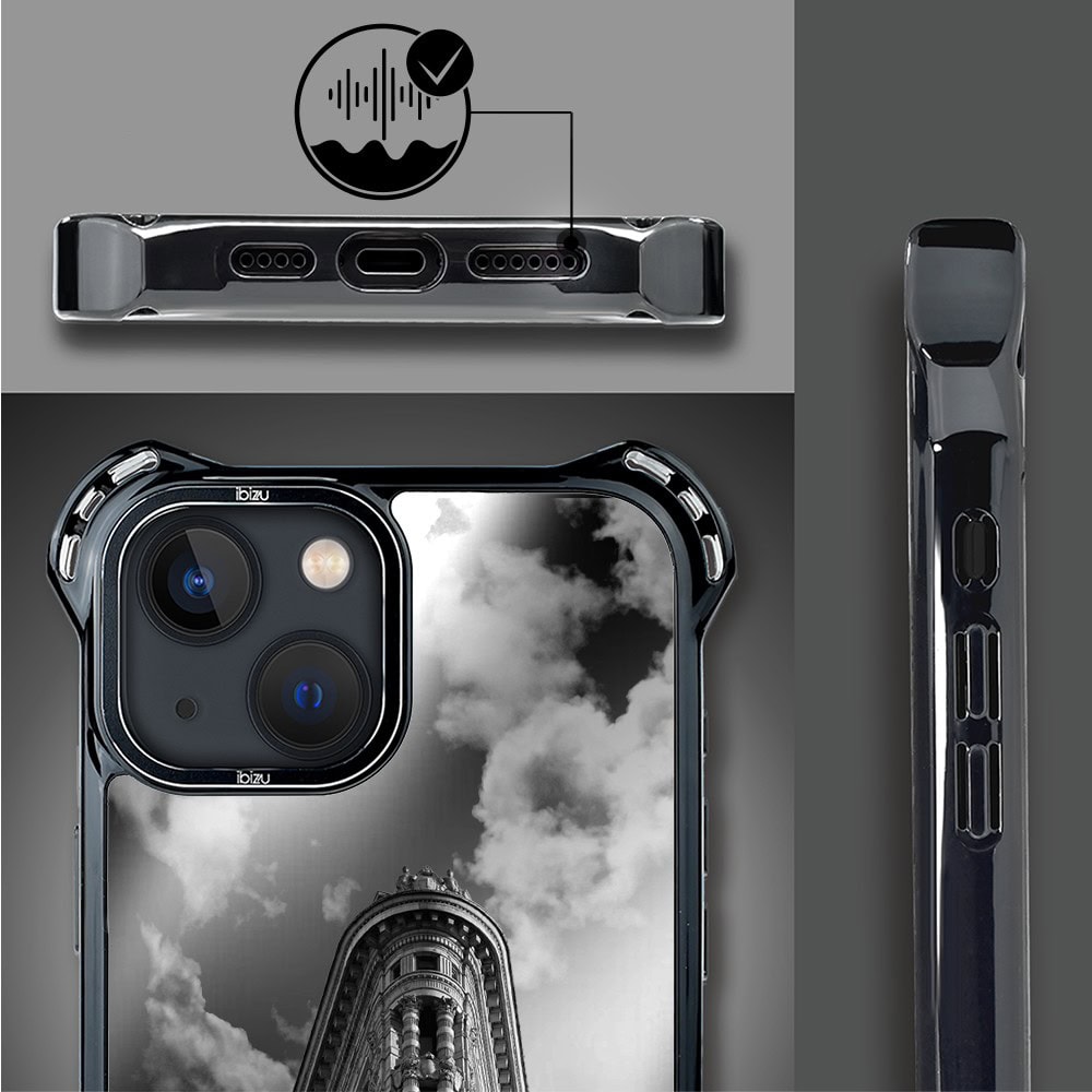 Etui do iPhone 13, Ibizu DropGuard Ultra z MagSafe, Noir City, Flatiron (5)