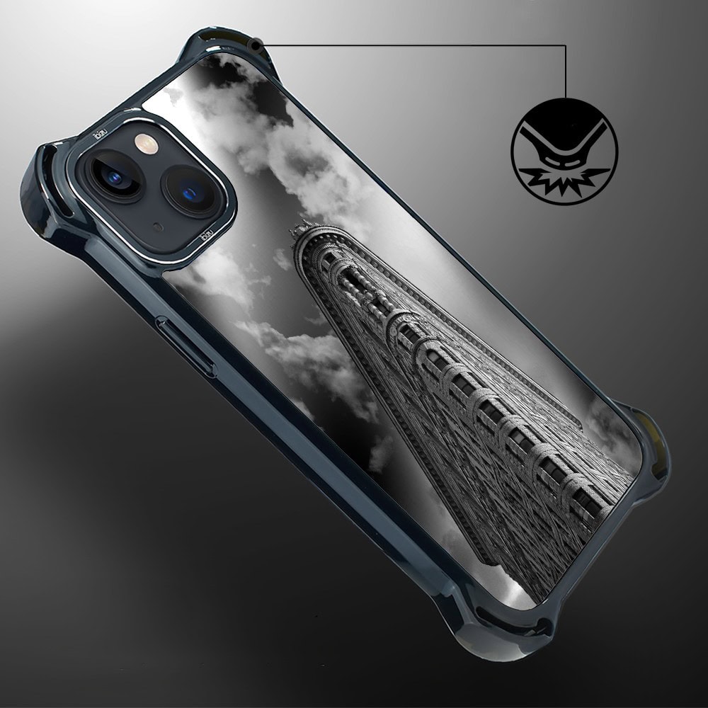 Etui do iPhone 13, Ibizu DropGuard Ultra z MagSafe, Noir City, Flatiron (7)