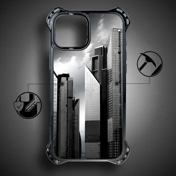 Etui do iPhone 13, Ibizu DropGuard Ultra z MagSafe, Noir City, Manhattan (2)