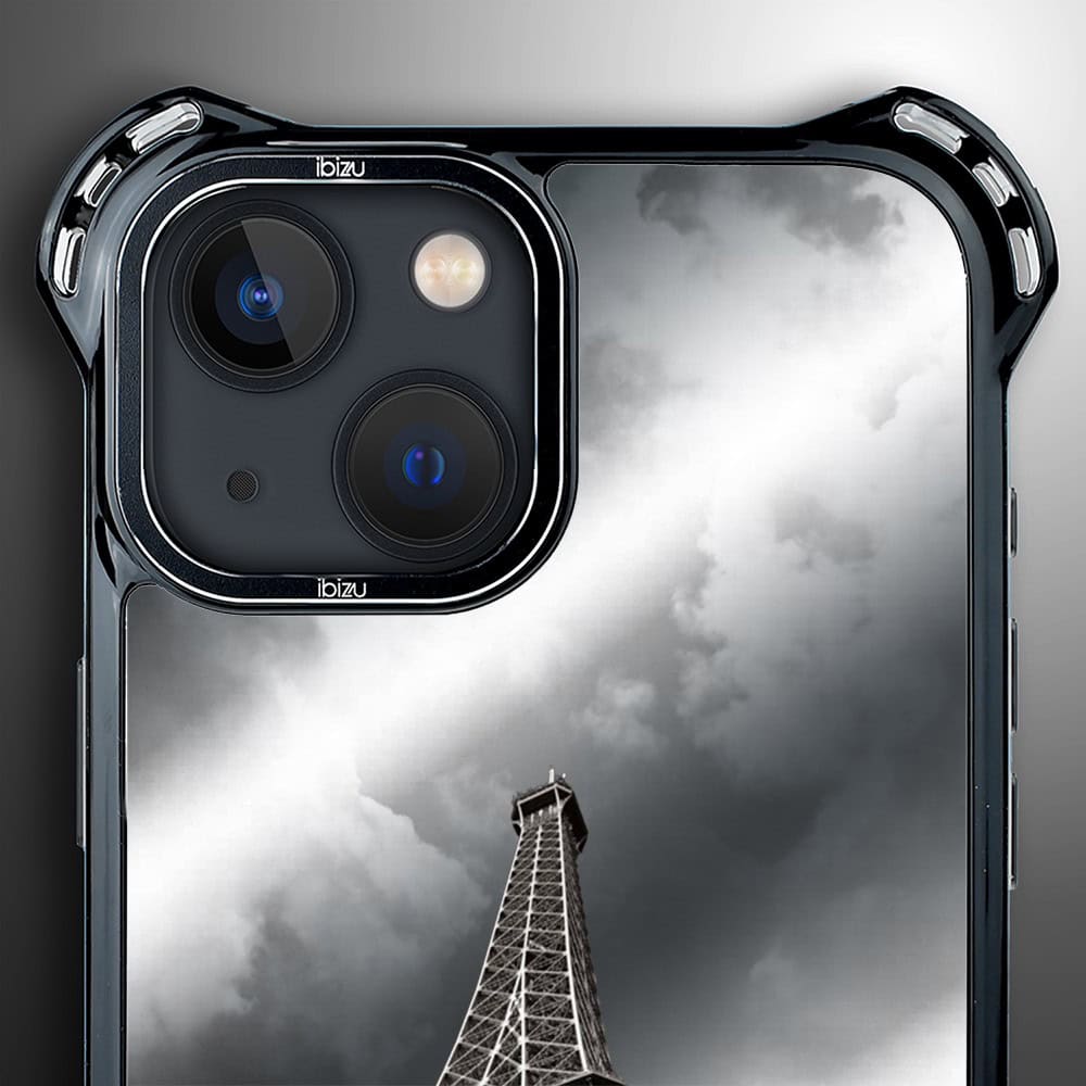 Etui do iPhone 13, Ibizu DropGuard Ultra z MagSafe, Noir City, Wieża Eiffla (4)