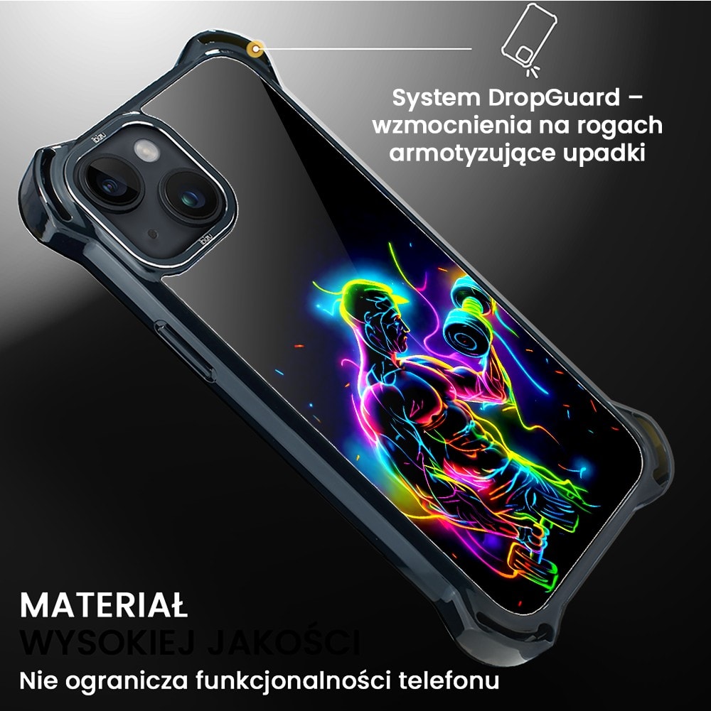 Etui do iPhone 14, Ibizu DropGuard Ultra z MagSafe, ElectroMove, Jest moc (7)