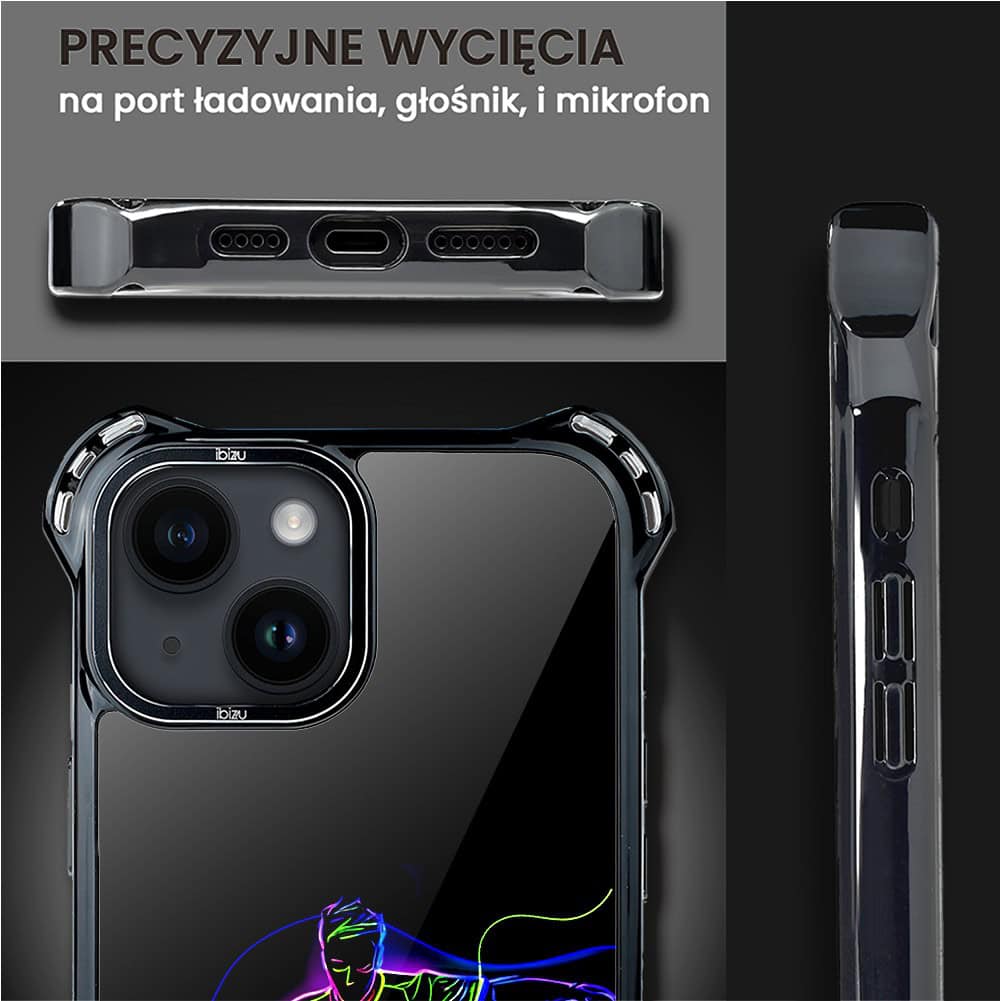 Etui do iPhone 14, Ibizu DropGuard Ultra z MagSafe, #ElectroMove, Moc futball'u (5)