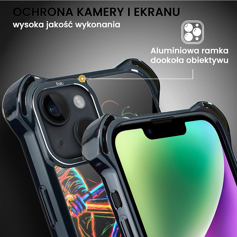 Etui do iPhone 14, Ibizu DropGuard Ultra z MagSafe, ElectroMove, Rowerowa wibracja (7)