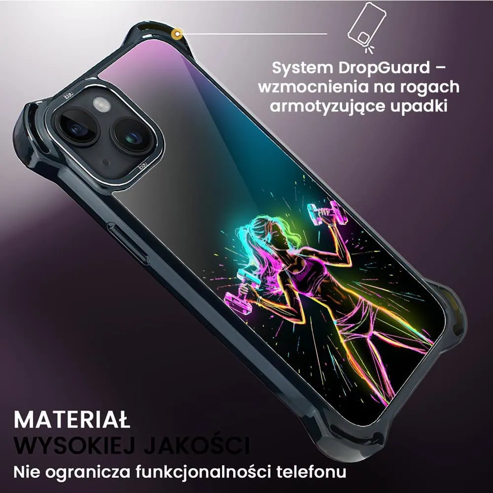 Etui do iPhone 14, Ibizu DropGuard Ultra z MagSafe, ElectroMove, Wibracja fitness (7)