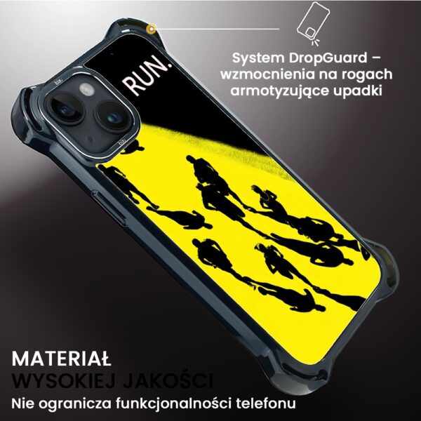 Etui do iPhone 14, Ibizu DropGuard Ultra z MagSafe, Move, Bieg Mistrzów (1)