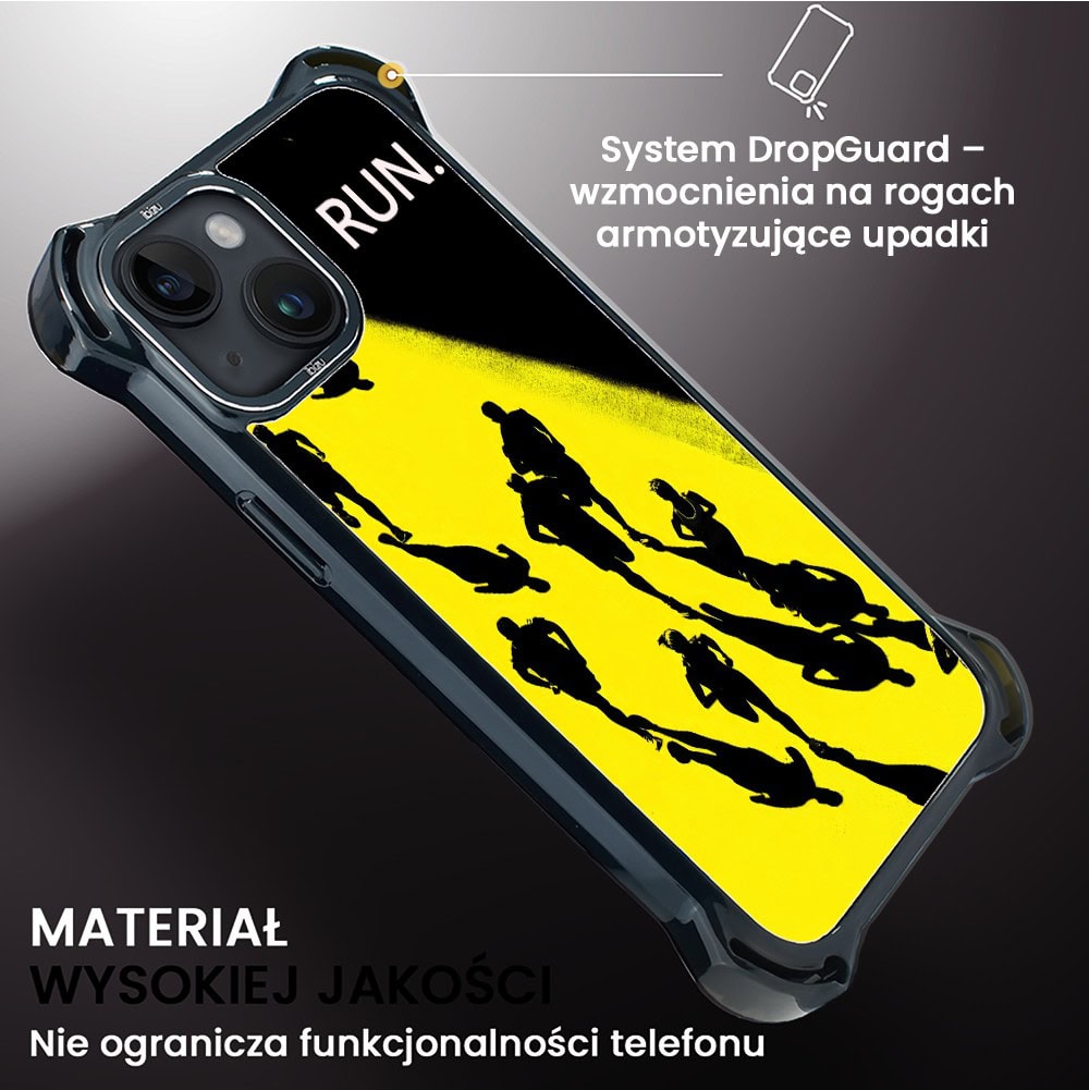 Etui do iPhone 14, Ibizu DropGuard Ultra z MagSafe, Move, Bieg Mistrzów (1)