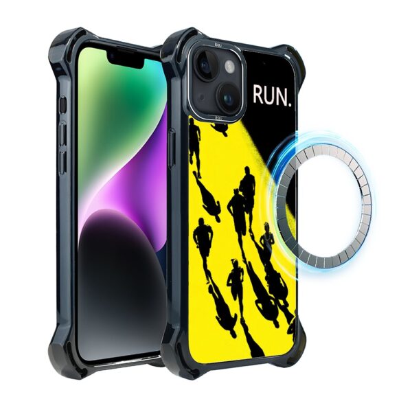 Etui do iPhone 14, Ibizu DropGuard Ultra z MagSafe, Move, Bieg Mistrzów (5)