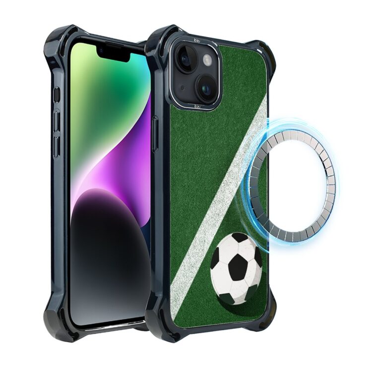 Etui do iPhone 14, Ibizu DropGuard Ultra z MagSafe, Move, Przy boisku (3)