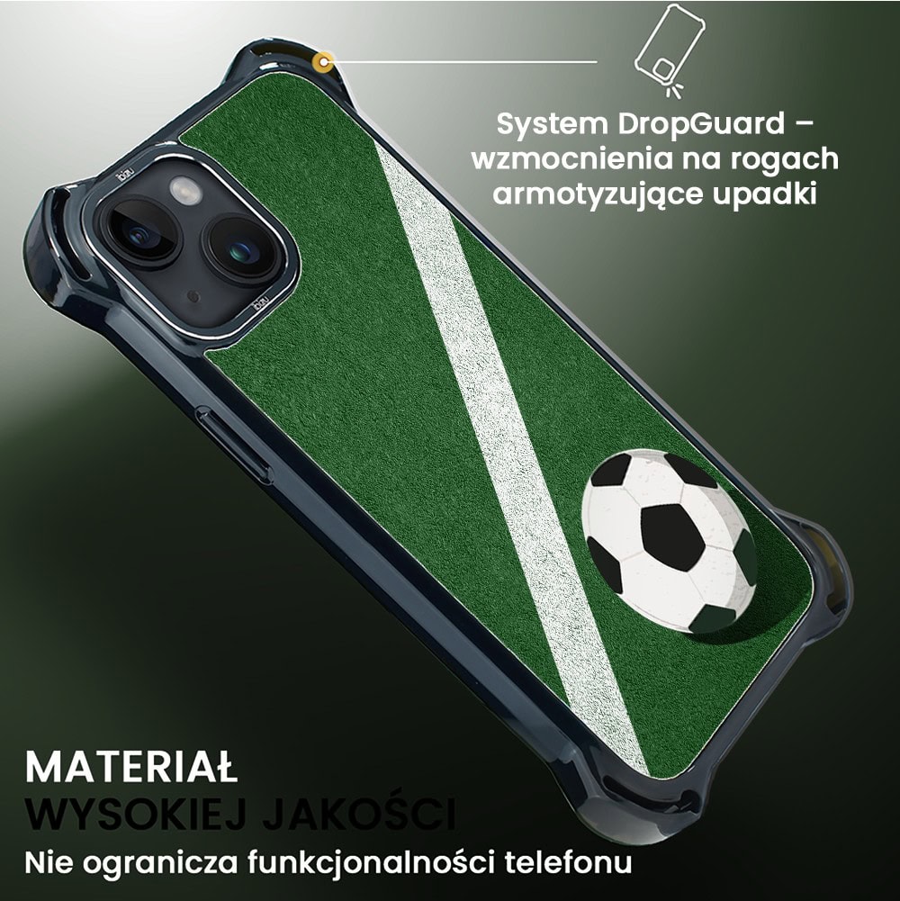Etui do iPhone 14, Ibizu DropGuard Ultra z MagSafe, Move, Przy boisku (7)