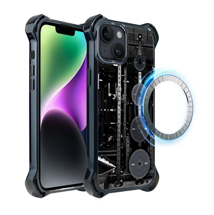 Etui do iPhone 14, Ibizu DropGuard Ultra z MagSafe, Move, Stacja Żelazo (3)