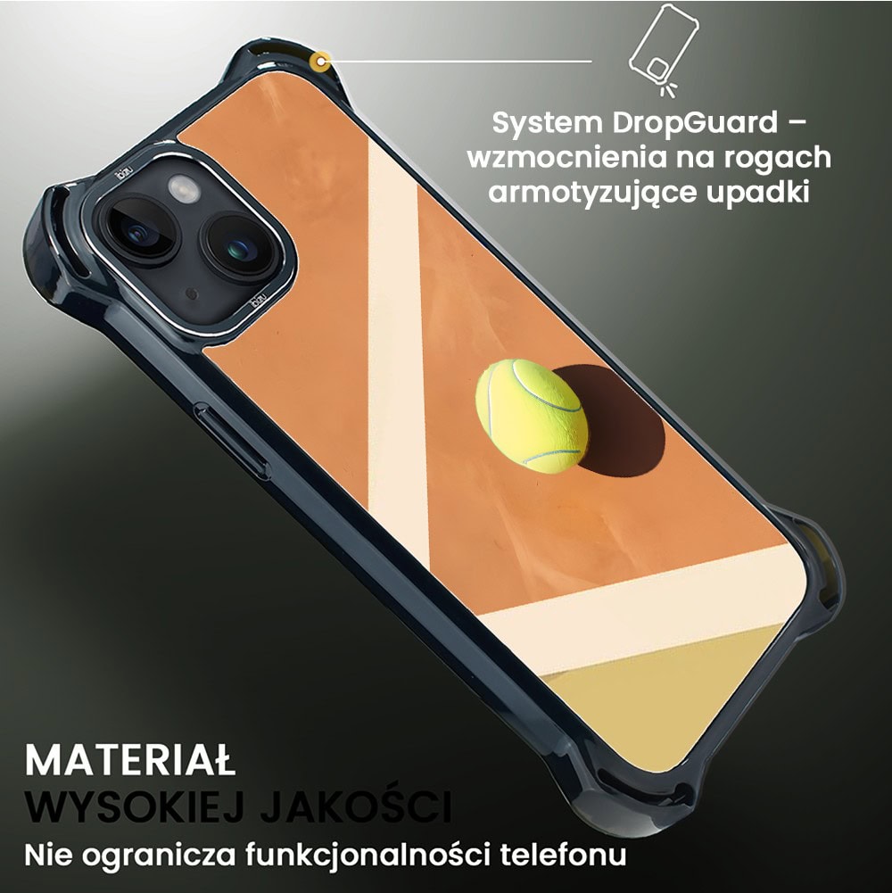 Etui do iPhone 14, Ibizu DropGuard Ultra z MagSafe, Move, Tenis (7)