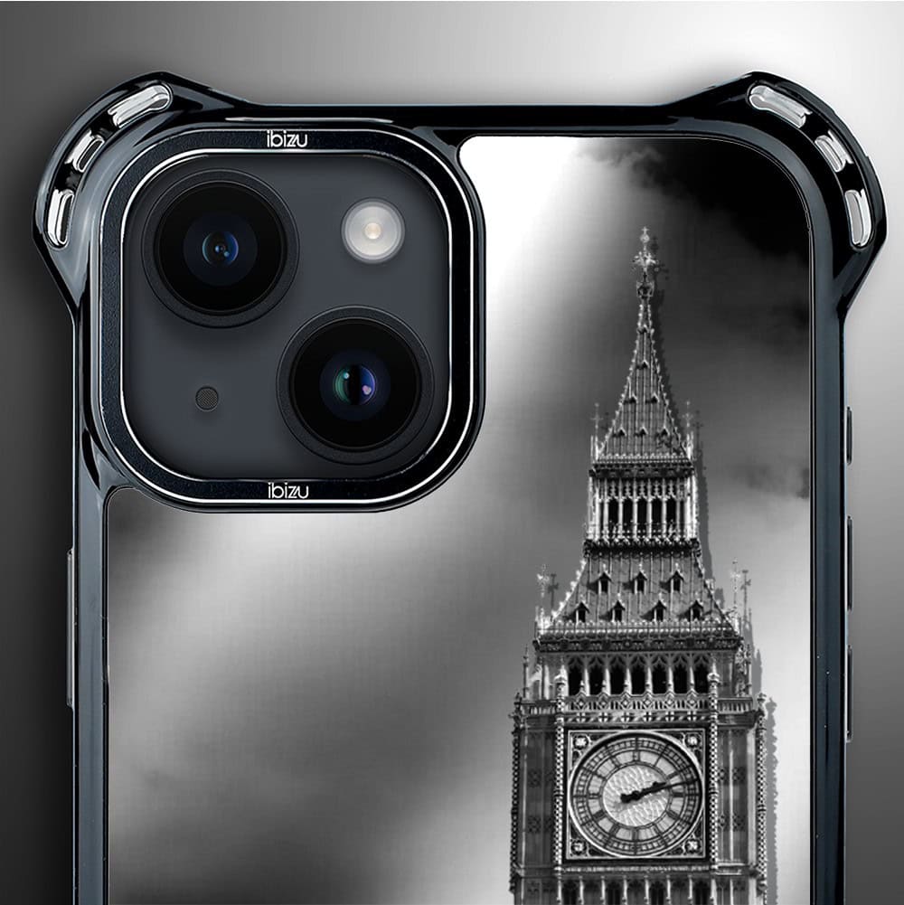 Etui do iPhone 14, Ibizu DropGuard Ultra z MagSafe, Noir City, Big Ben (4)