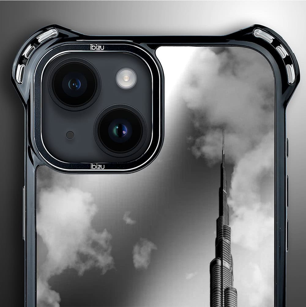 Etui do iPhone 14, Ibizu DropGuard Ultra z MagSafe, Noir City, Burj Khalifa (4)