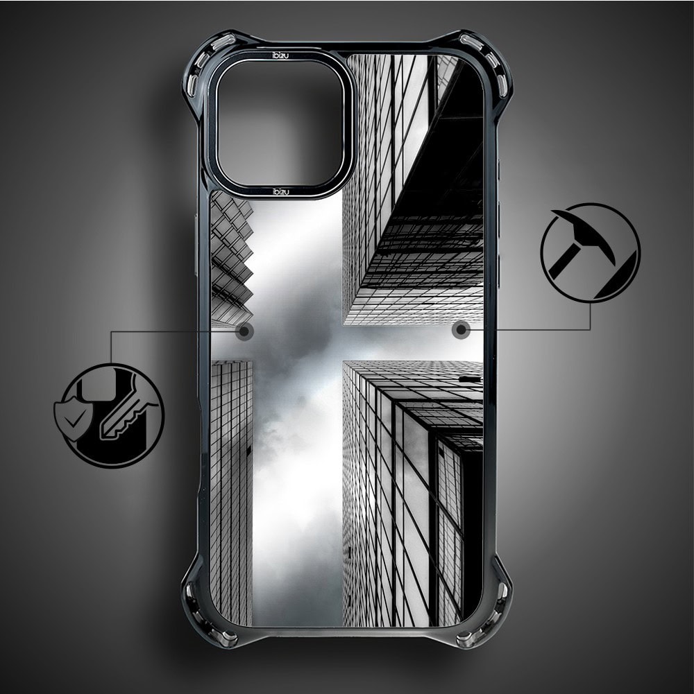 Etui do iPhone 14, Ibizu DropGuard Ultra z MagSafe, Noir City, Drapacze Chmur (2)