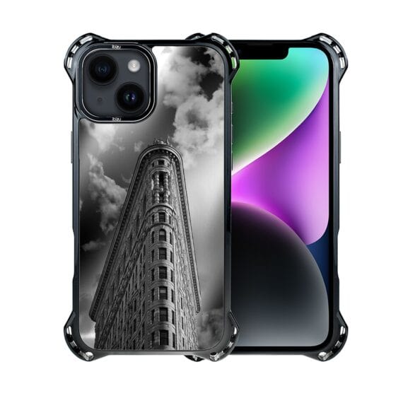 Etui do iPhone 14, Ibizu DropGuard Ultra z MagSafe, Noir City, Flatiron (1)