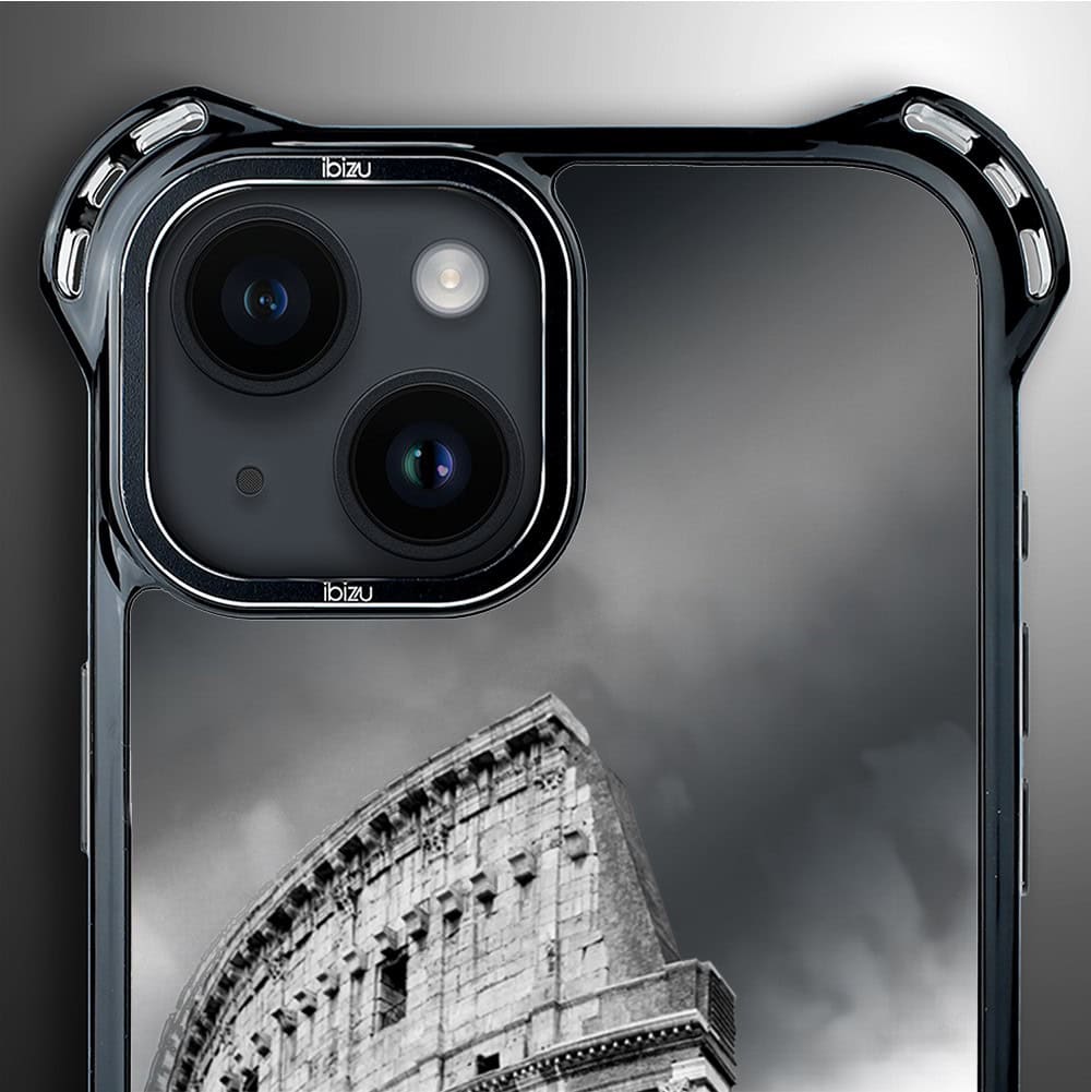 Etui do iPhone 14, Ibizu DropGuard Ultra z MagSafe, Noir City, Koloseum (8)