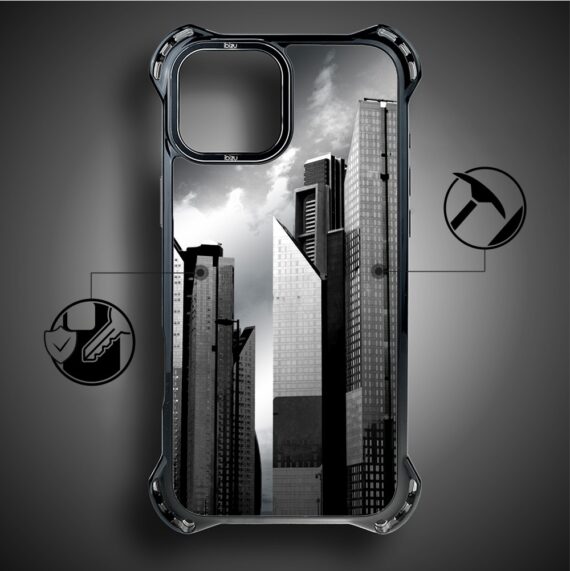Etui do iPhone 14, Ibizu DropGuard Ultra z MagSafe, Noir City, Manhattan (2)
