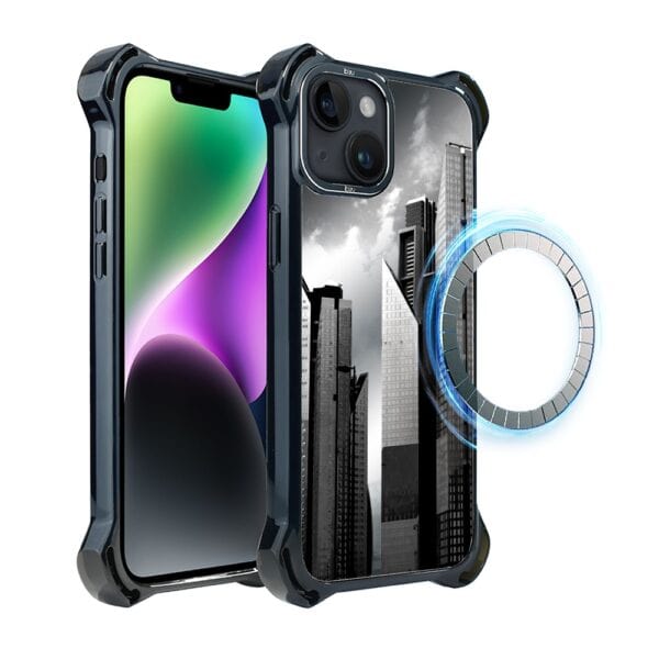 Etui do iPhone 14 Plus IBIZU DropGuard Ultra z MagSafe, Noir City, Manhattan