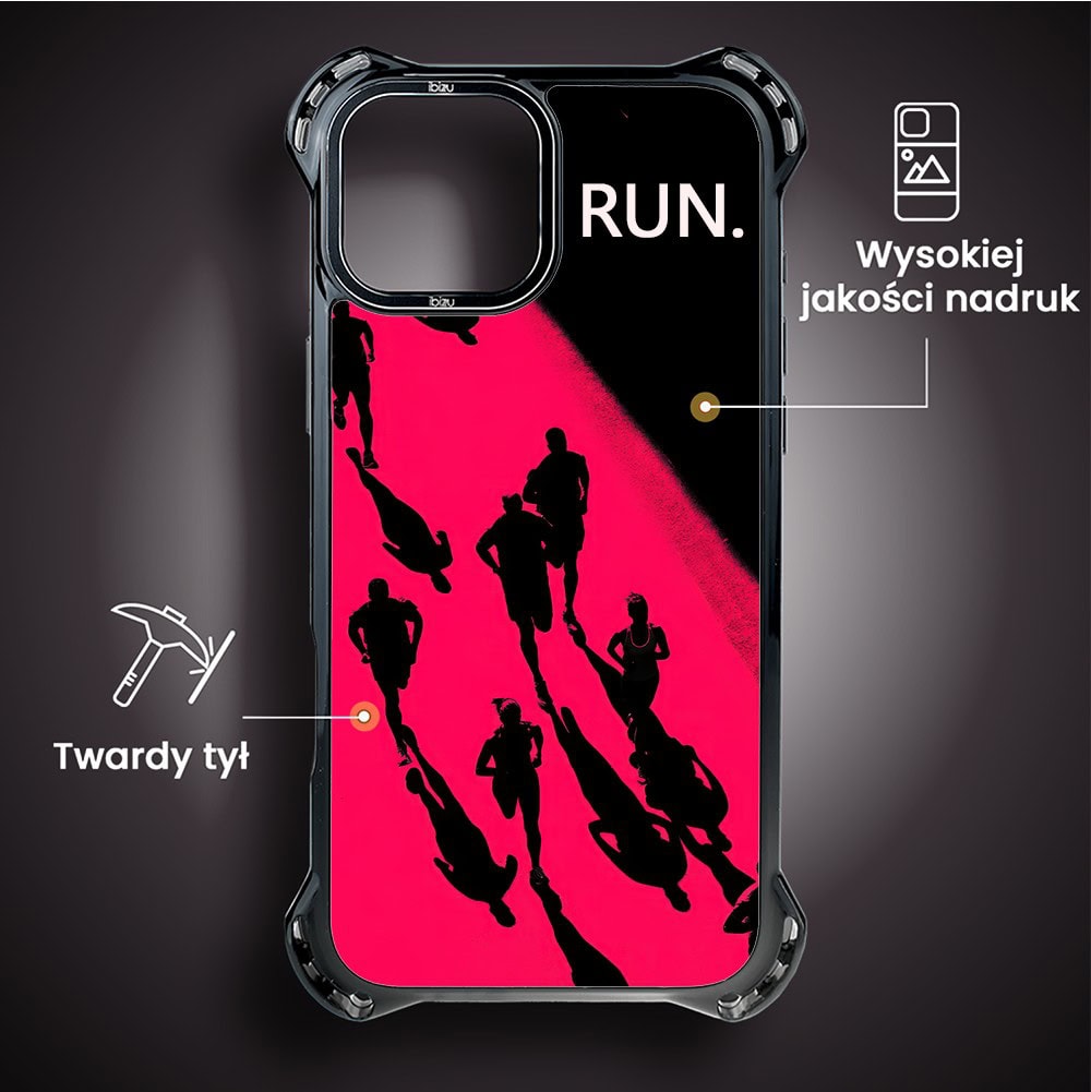 Etui do iPhone 14 Plus, Ibizu DropGuard Ultra z MagSafe, Move, Nocny maraton (2)