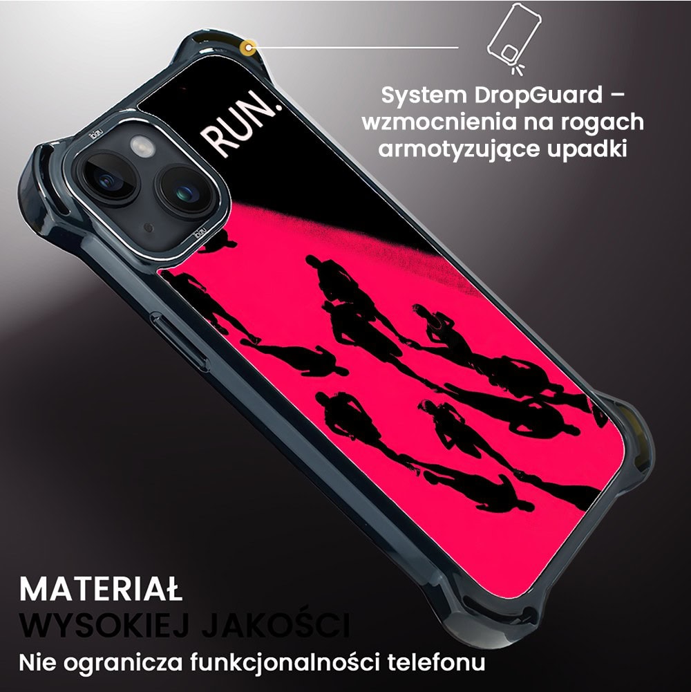 Etui do iPhone 14 Plus, Ibizu DropGuard Ultra z MagSafe, Move, Nocny maraton (7)