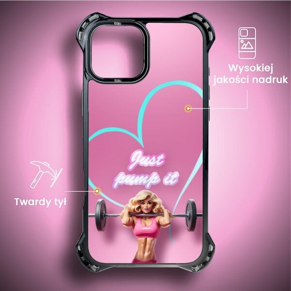 Etui do iPhone 14 Plus, Ibizu DropGuard Ultra z MagSafe, Move, Pump it love (2)