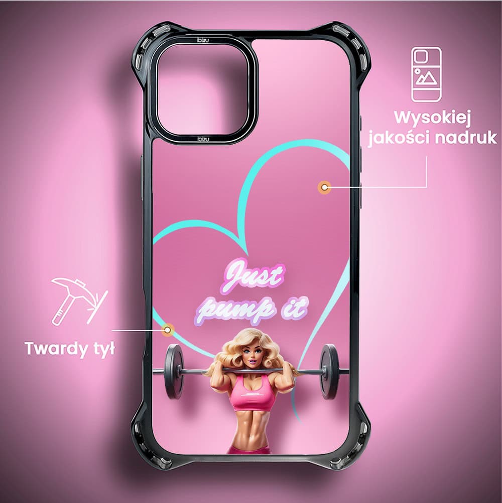 Etui do iPhone 14 Plus, Ibizu DropGuard Ultra z MagSafe, Move, Pump it love (2)