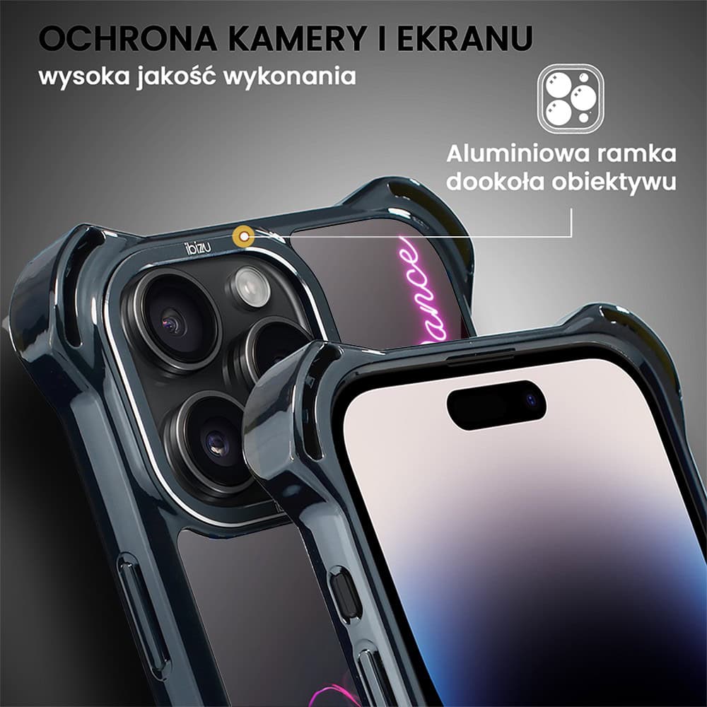 Etui do iPhone 14 Pro, Ibizu DropGuard Ultra z MagSafe, #ElectroMove, Taneczny rytm (4)