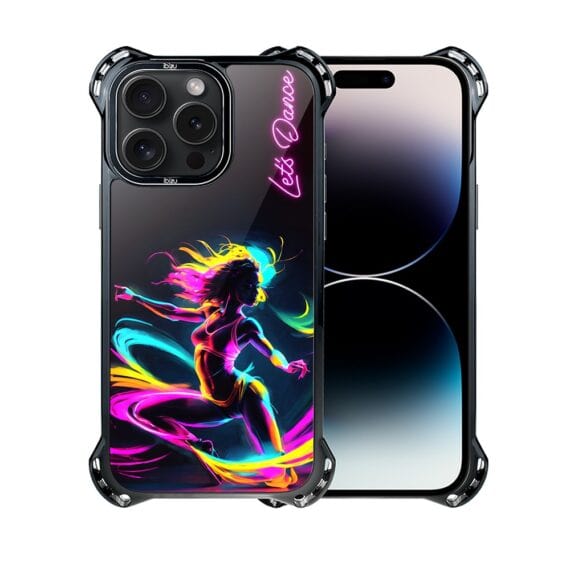 Etui do iPhone 14 Pro, Ibizu DropGuard Ultra z MagSafe, #ElectroMove, Taneczny rytm (8)