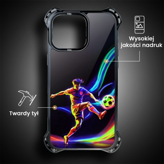 Etui do iPhone 14 Pro, Ibizu DropGuard Ultra z MagSafe, #ElectroMove, W rytmie piłki nożnej (1)