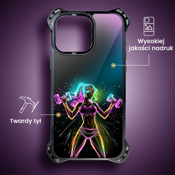 Etui do iPhone 14 Pro Max, Ibizu DropGuard Ultra z MagSafe, #ElectroMove, Wibracja fitness (1)