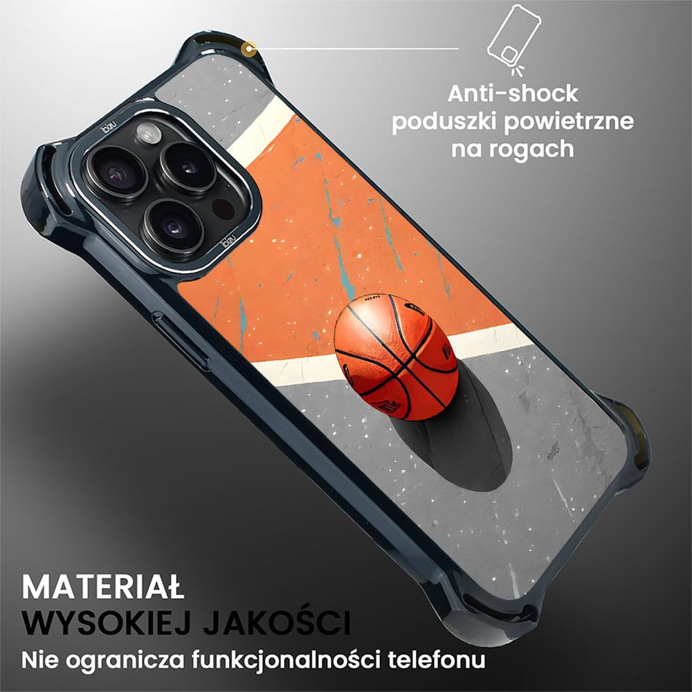 Etui do iPhone 14 Pro Max, Ibizu DropGuard Ultra z MagSafe, #Move, Koszykówka (3)