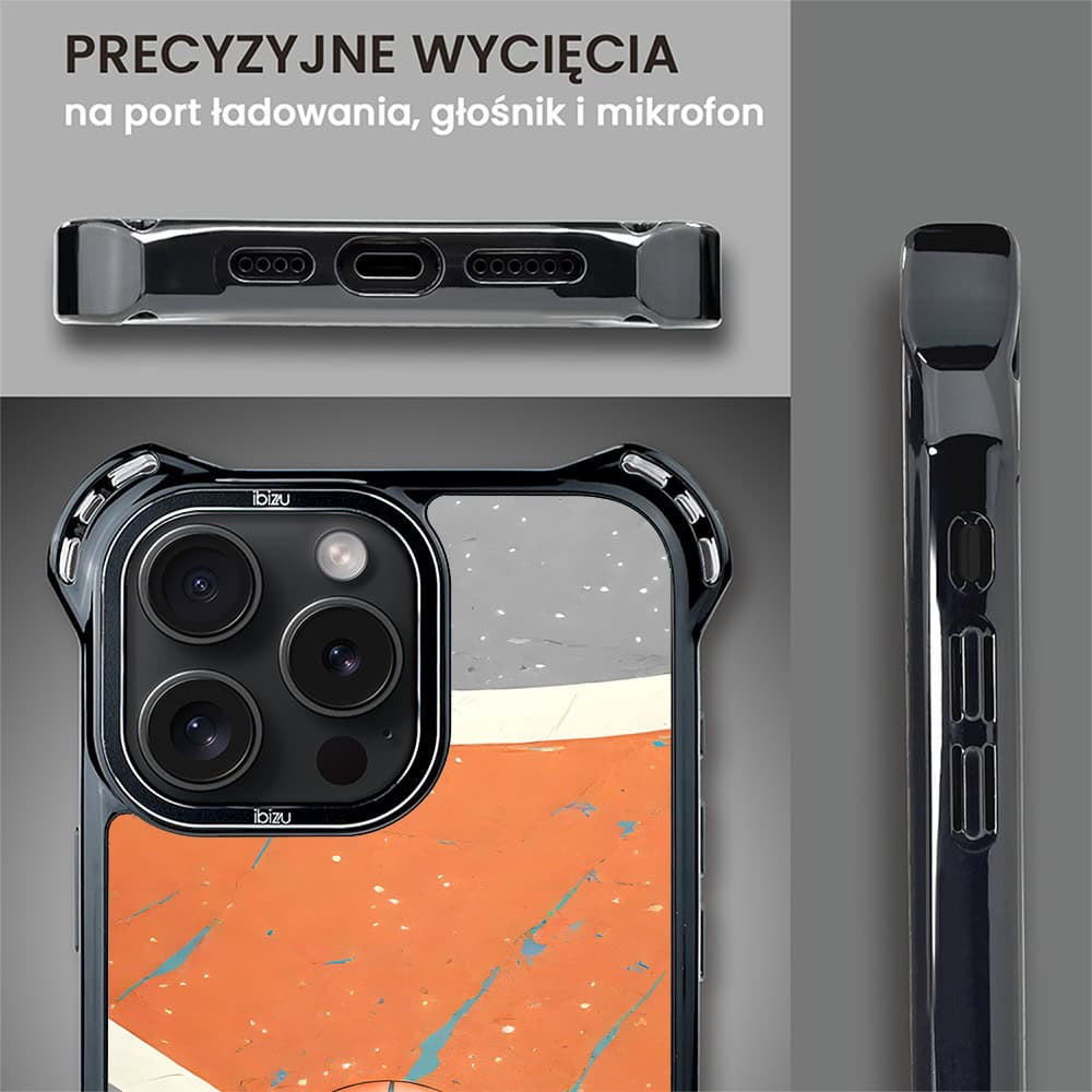 Etui do iPhone 14 Pro Max, Ibizu DropGuard Ultra z MagSafe, #Move, Koszykówka (5)