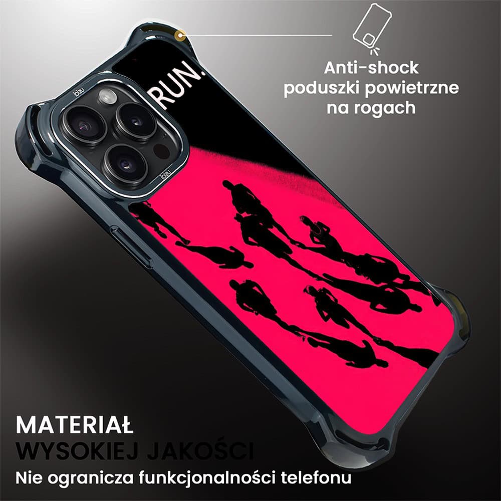 Etui do iPhone 14 Pro Max, Ibizu DropGuard Ultra z MagSafe, #Move, Nocny maraton (3)