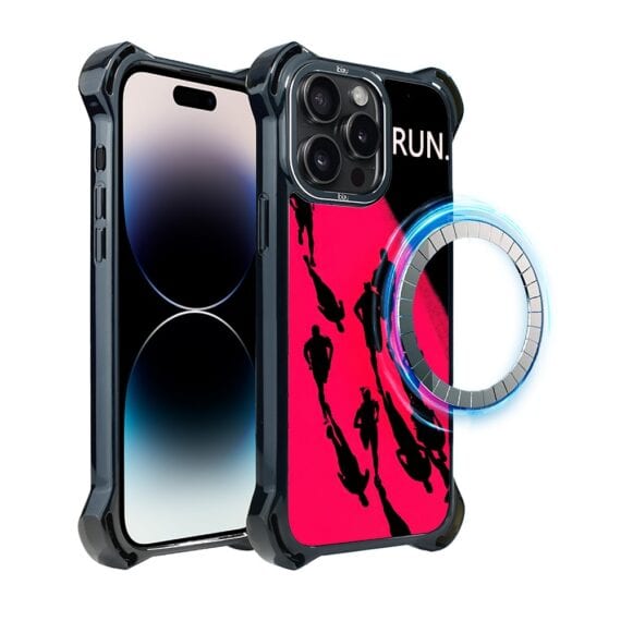Etui do iPhone 14 Pro Max, Ibizu DropGuard Ultra z MagSafe, #Move, Nocny maraton (7)