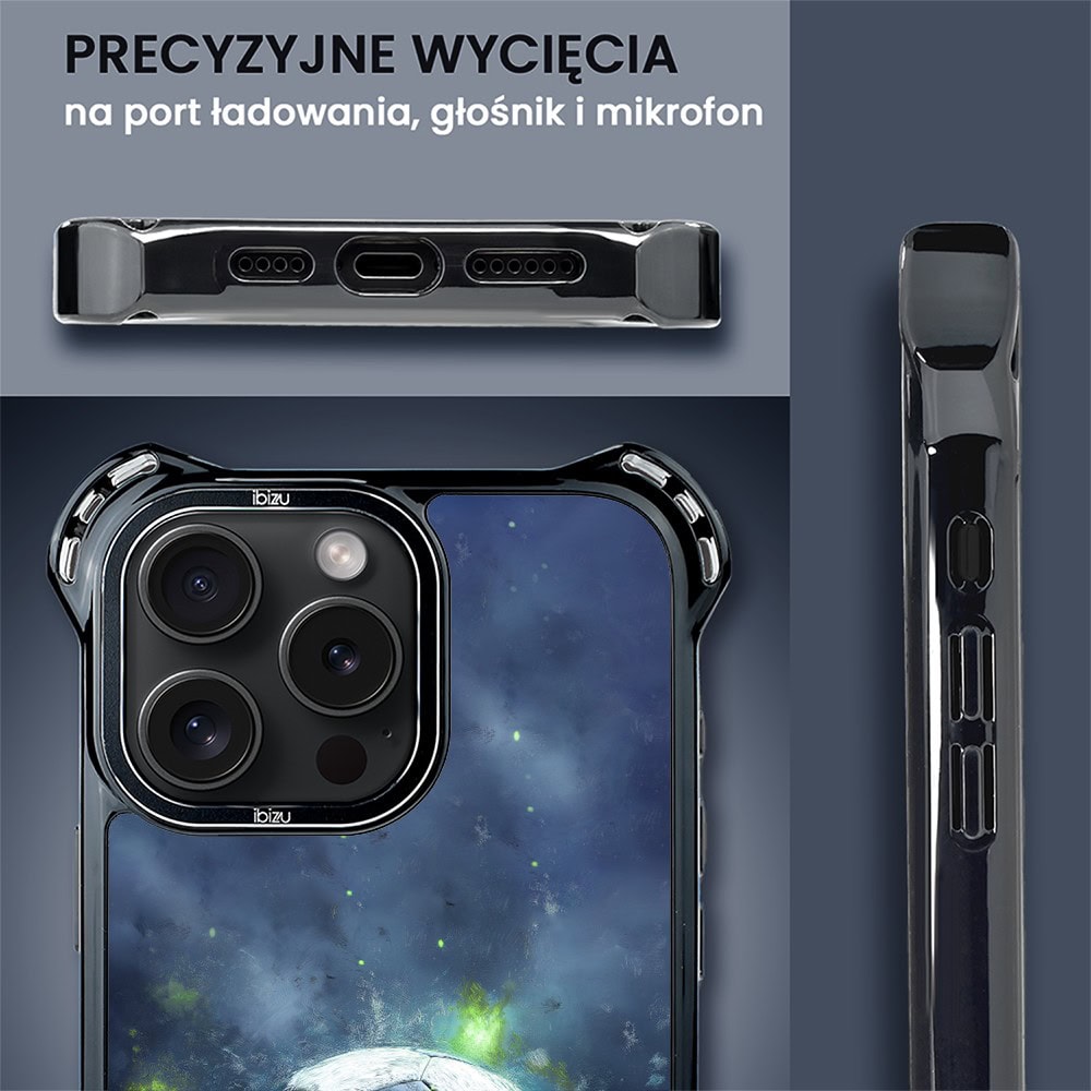 Etui do iPhone 14 Pro Max, Ibizu DropGuard Ultra z MagSafe, #Move, Piłka nożna (5)