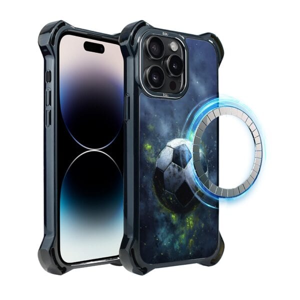 Etui do iPhone 14 Pro Max IBIZU DropGuard Ultra z MagSafe, #Move, Piłka nożna