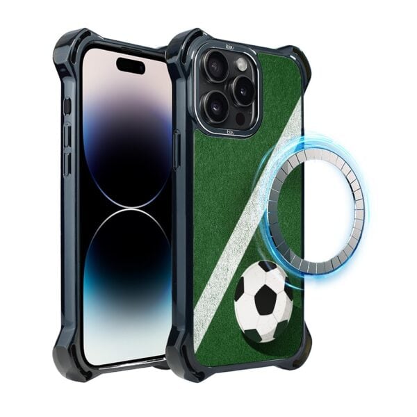 Etui do iPhone 14 Pro Max IBIZU DropGuard Ultra z MagSafe, #Move, Przy boisku