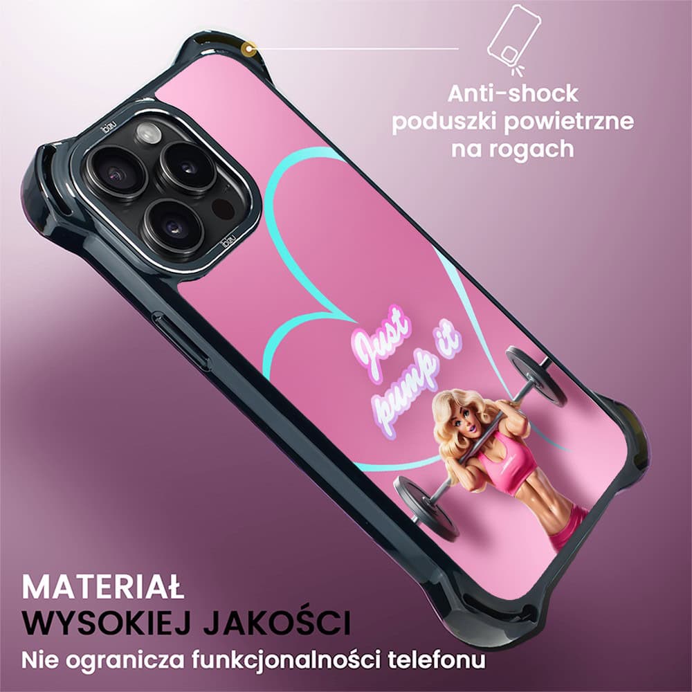 Etui do iPhone 14 Pro Max, Ibizu DropGuard Ultra z MagSafe, #Move, Pump it love (6)