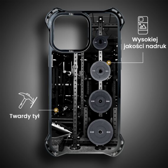 Etui do iPhone 14 Pro Max, Ibizu DropGuard Ultra z MagSafe, #Move, Stacja Żelazo (1)