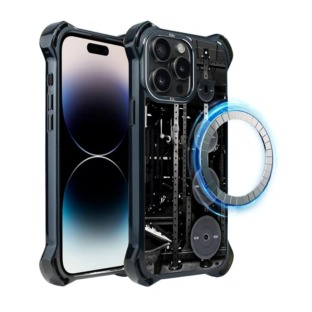 Etui do iPhone 14 Pro Max, Ibizu DropGuard Ultra z MagSafe, #Move, Stacja Żelazo (7)