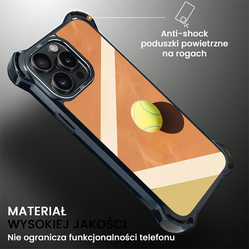 Etui do iPhone 14 Pro Max, Ibizu DropGuard Ultra z MagSafe, #Move, Tenis (3)